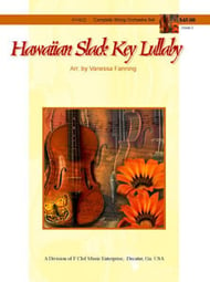 Hawaiian Slack Key Lullaby Orchestra sheet music cover